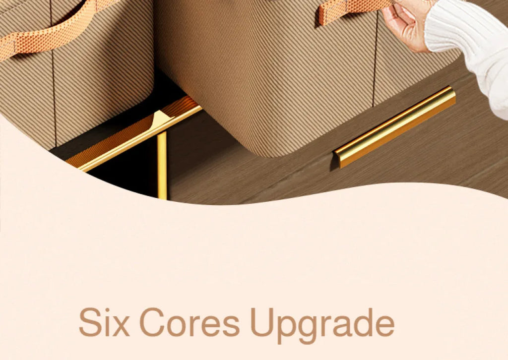 Home Clothing Storage Bin, Thickened Fabric Foldable Organizer with Steel Frame, Clothes/Pants Storage Box, for Closet/Bedroom