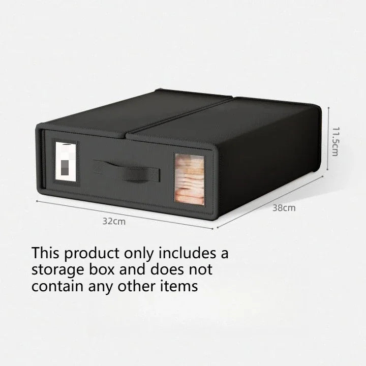 Non-woven Fabric Bed Sheet Storage Box New Solid Color Simple Fabric Bed Sheet Storage Wardrobe Bedroom Duvet Cover Storage Box