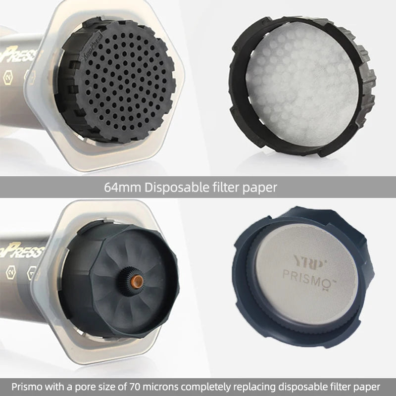 YRP Coffee Maker Portable Espresso Coffee Machine French press for Car & Home Camping Travel  Coffee Pot Air Press Ae&ropress