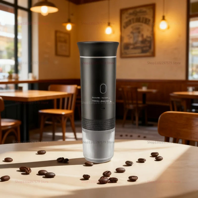Portable Espresso Coffee Maker 3-in-1 Capsule Coffee Maker USB Rechargeable for Car & Home Camping Electric Coffee Machine