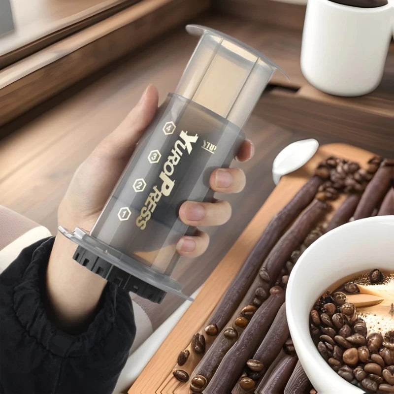 YRP Coffee Maker Portable Espresso Coffee Machine French press for Car & Home Camping Travel  Coffee Pot Air Press Ae&ropress